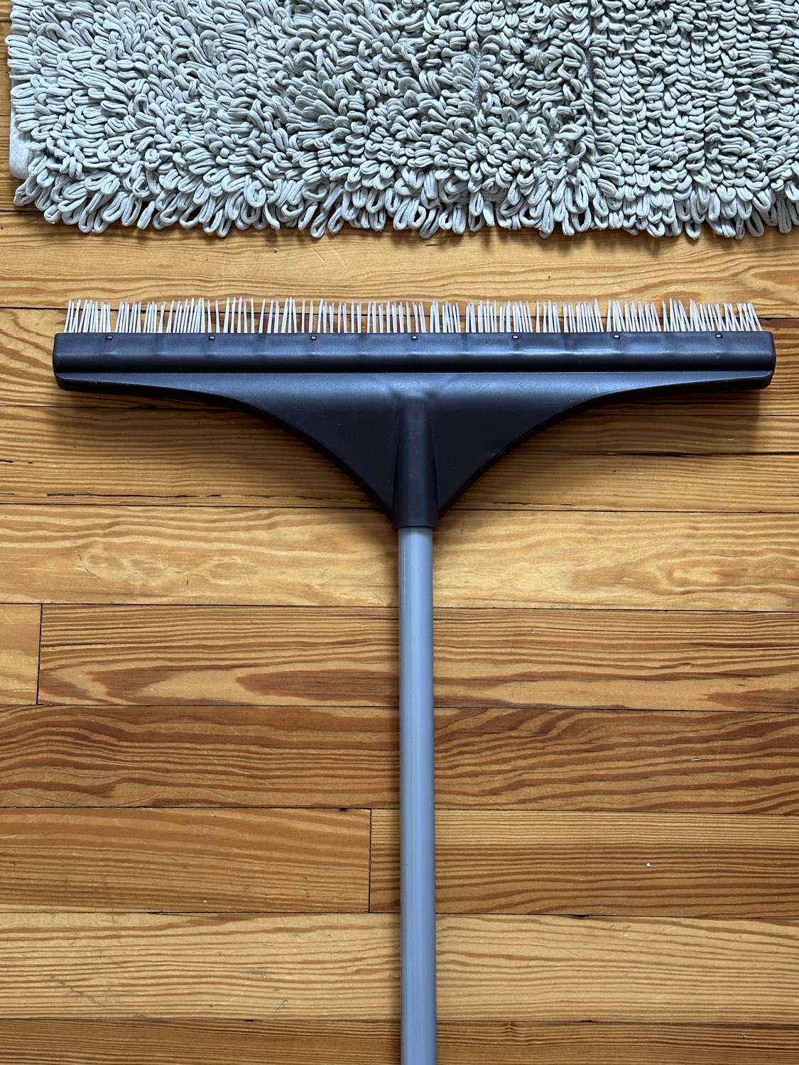 A carpet rake is one of our great unexpected photography tools